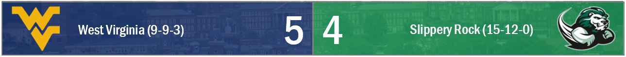 wvu sru score